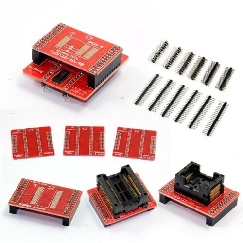 Adapters MiniPro TL866 Universal Programmer TSOP32 TSOP40 TSOP48 SOP44 SOP56 Sockets TL866A TL866CS