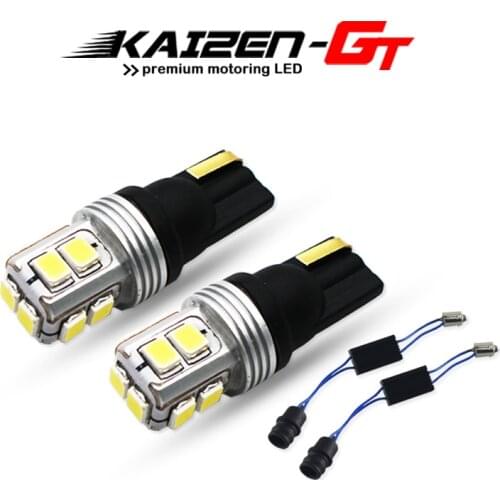 Error Free H21W BAY9S White Canbus w/ Load resistor LED Backup Reverse Lights For 2017-up BMW G30 5 Series 530i 530e 540i 550i