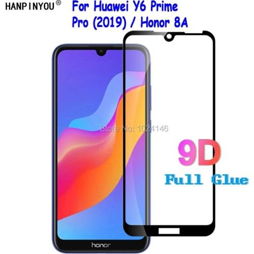 For Huawei Y6 Prime Pro (2019) / Honor 8A 5D 6D 9D Full Cover Tempered Glass Screen Protector Explosion-proof Protective Film