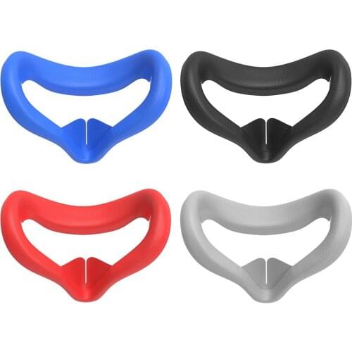 For Oculus Quest 2 VR Headset Soft Silicone Eye Mask Cover Pad Light Blocking Water Sweat Proof For Oculus Quest2 VR Accessories