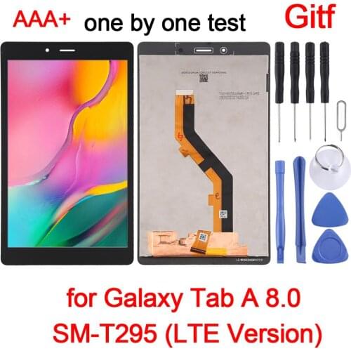 For Samsung Galaxy Tab A 8.0 (2019) LCD Screen and Digitizer Full Assembly for SM-T295 (LTE Version)