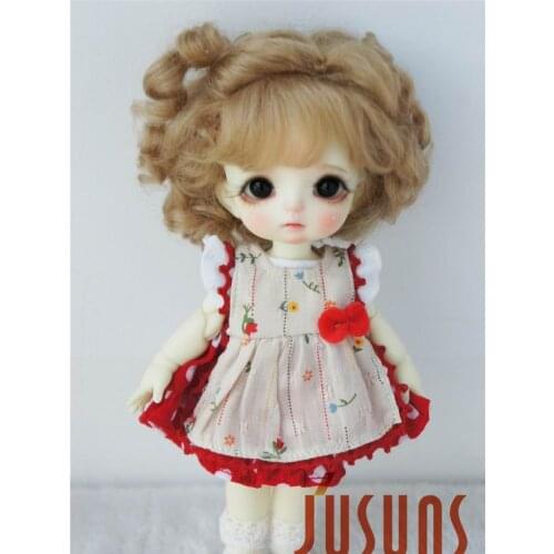 JD250 1/8 1/4 1/3 Fashion mohair doll wig for size 5-6inch 6-7inch 7-8inch doll hair fashion doll accessories