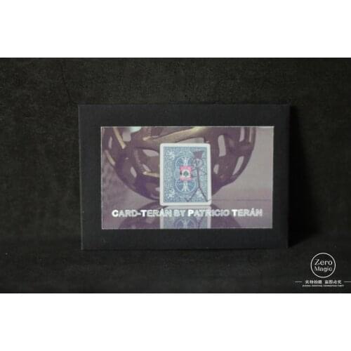 Card-Teran by Patricio Teran - Magic Trick,Mentalism Magic,Close Up Magie,Fun,Party Trick,Illusion,Gimmick