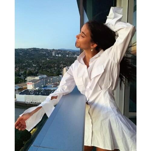 Модные платья-рубашки Momoluna China At AliExpress