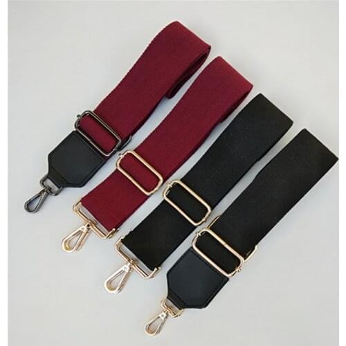 New Colored Belt Bag Strap Accessories For Women Rainbow Adjustable Shoulder Hanger Handbag Straps Decorative Chain Bag