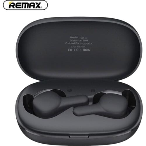 [NEW] Remax TWS-6 TWS Bluetooth 5.0 Earphones Earbuds Binaural call smart touch HIFI Stereo For XIAOMI Iphone smartphones