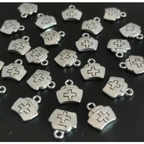 Wholesale 25pcs/lot Medical Kit Dangle Hanging Charms DIY Jewelry Accessories Pendant Floating Charms