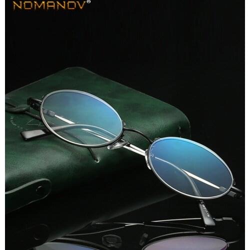 NOMANOV Oval Super Elastic Memory Leg Up Half-rim Anti-fatigue Reading Glasses +0.75 +1.5 +1.75 +2 +2.25 +2.5 +2.75 To +4