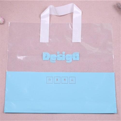 New Designed HDPE Eco-friendly Plastic Zakjes Wholesale 10pcs/lot 29*35cm Large Sachet Plastique Clothing Packaging