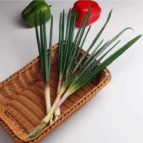 PU Simulation Onion Fake Green Onion Model Vegetable Plant Prop Early Education Garlic Sprouts