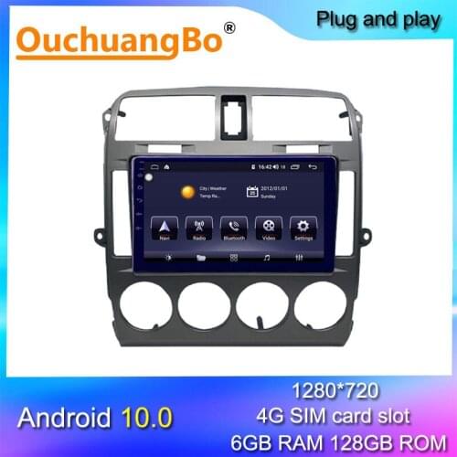 Ouchuangbo radio stereo gps for 10.1 inch Kia Carnival 2004-2006 with Android 10 Multimedia 1280*720 Video DSP 6+128GB