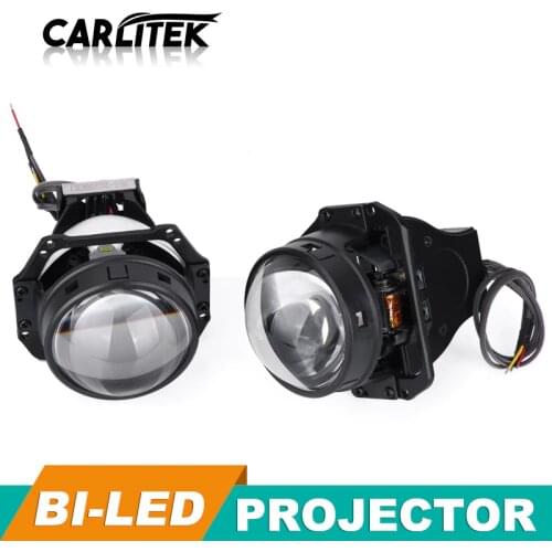 Lampara Led carro Projector lenses Bi Led Auto Interior For Hella High Low Beam 3.0 inch Dual With Shrouds Accessories