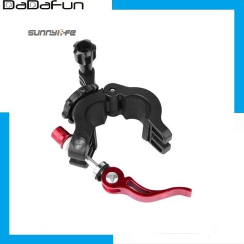 Sunnylife Sports Camera Universal Mountain Bicycle Clamp 360° Adjustable Bike Clips for Insta360 One R GoPro Osmo Action/Pocket
