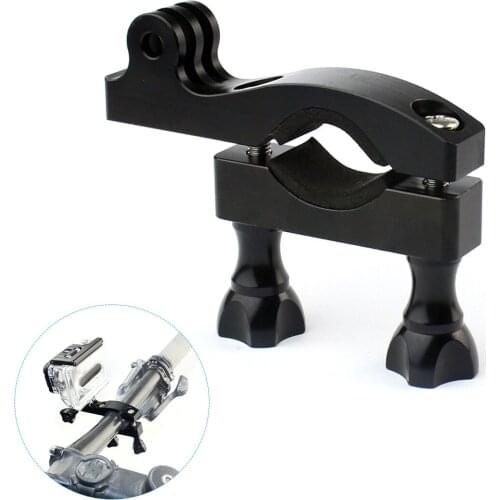 BGNing CNC Alloy 360 Rotating Bike Camera Holder Mount Bicycle Handlebar Clamp 15-35mm Clip for OSMO Action for Gopro 9 8 7 6