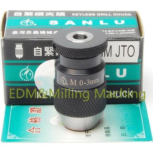 1PC High Quality E050 Drilling Chuck For EDM Drilling Machine SANLU Spanner Drill Chuck 0.3-4.0mm DURABLE New