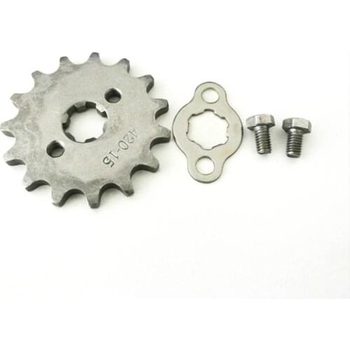 15T 17mm Sprocket Front 420 For 50/70/90/110cc Dirt Pit Bike ATV