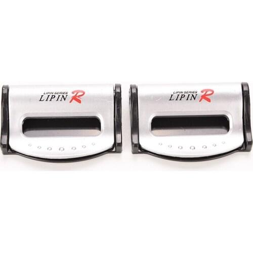 2pcs 3cm Car-styling Car Seat Belts Clips Safety Adjustable Auto Stopper Buckle Plastic Clip 2 Colors Interior Accessories