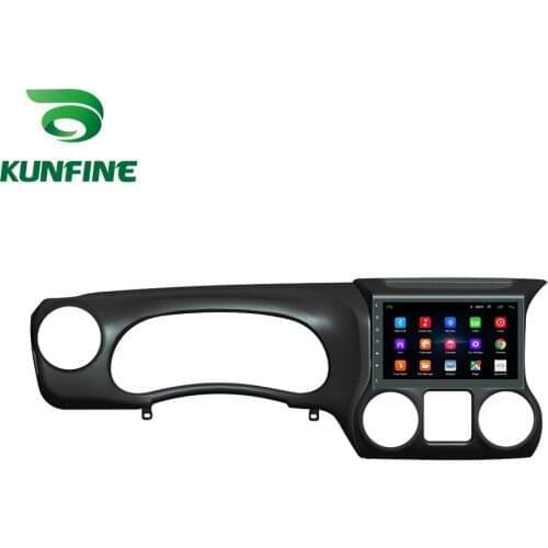 Android 10.0 Octa Core Car DVD GPS Navigation Player Deckless Car Stereo for Jeep Wrangler 2015 2016 2017 Radio Headuint