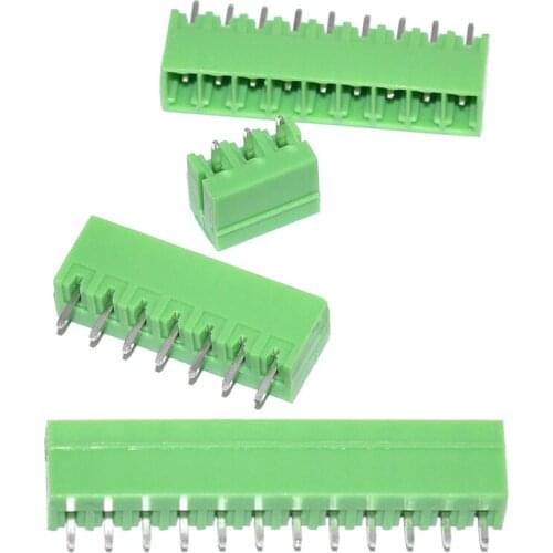 KF2EDGK 3.81mm plug-in terminal block pcb connector 2P / 3/4/5/10 / 12P straight bent foot KF2EDGK3.81mm