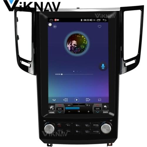 Android Tesla style car multimedia player For Infiniti FX35 QX70 2012-2019 car autoradio stereo GPS navigation