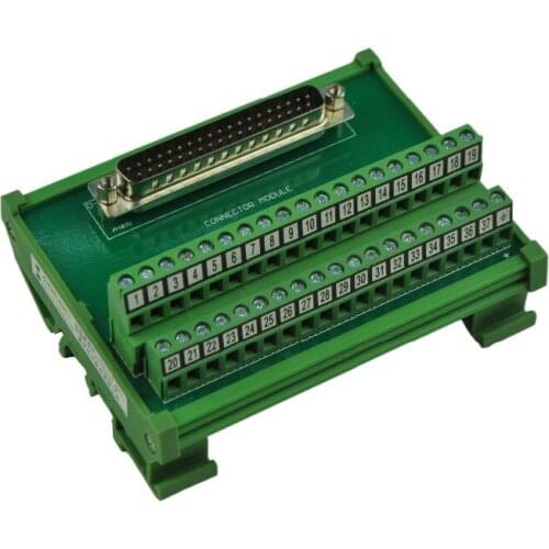 D-SUB Module,Socket,DB37 plug signal terminal breakout adapter