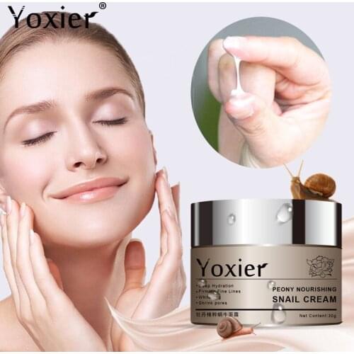 2pcs Day Creams Moisturizers Korean Cosmetics Secret Skin Care Snail Cream Hyaluronic Acid Essence Cream For Face Anti Aging