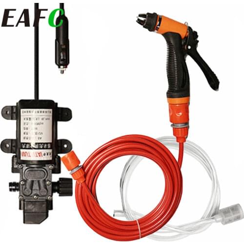 Car Wash 12V Car Washer Gun Pump High Pressure Cleaner Car Care Portable Washing Machine Electric Cleaning Auto Device