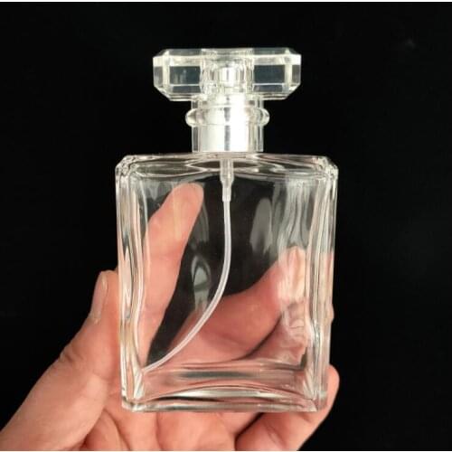 Capacity perfume bottle for cosmetics Glass Perfume Bottle Portable Travel Refillable Cosmetics Empty Aluminum Spray Head