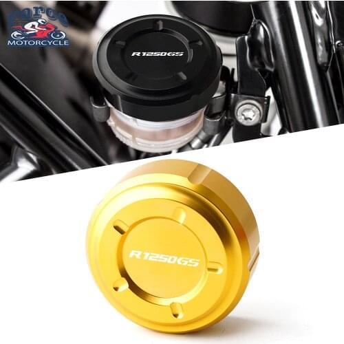 For BMW R1250GS 2018 2019 2020 R1250 GS Adventure Rear Brake Fluid Reservoir Cover Cap Motorcycle Accessories R 1250GSA 1250 GSA