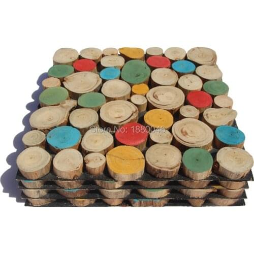 1box 11pcs 30x30cm sheet High Quality Eucalyptus China mosaic factory wood mosaic tile for wall natural wood mosaic pattern