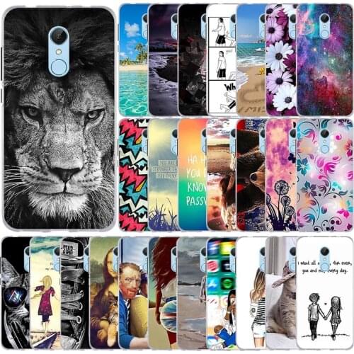 Soft Silicone Case For Xiaomi Redmi 5 Case Cute Cartoon Printing Phone Cover on For Redmi 5 Redmi5 Coque Soft TPU Fundas Bumper