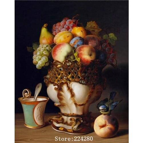 Still life with Fruits Needlework Set Cross stitch 14CT Unprinted Embroidery kit Art Cross-Stitching,DIY Handmade Home Decor