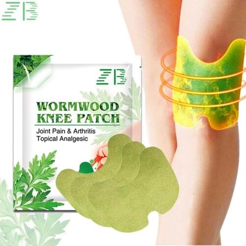 12pcs/bag New Knee Plaster Sticker Wormwood Extract Knee Joint Ache Pain Relieving Paster Knee Rheumatoid Arthritis Body Patch