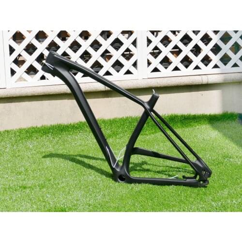 Full Carbon UD Matt 29ER Plus Boost Mountain Bike Frame MTB 148 * 12mm Thru Axle Bicycle Frame 17" , 19" , 21"