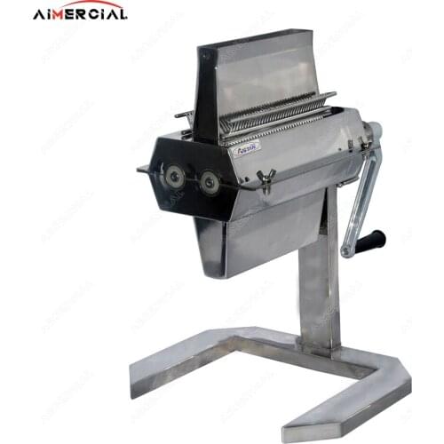 MTS737 manual professional meat tenderizer commercial stainless steel meat tenderizer machine with blades
