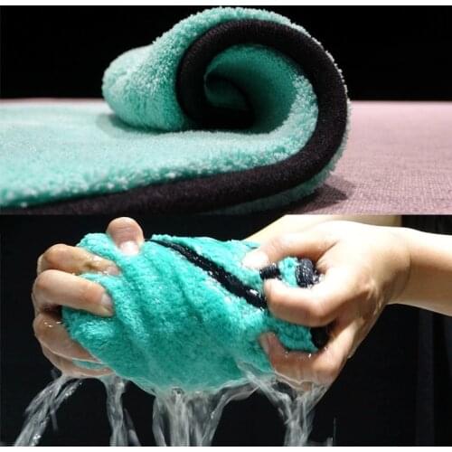 Car Cleaning Towel 1200GSM Car Detailing Microfiber Drying Towels Auto Polishing Tool Car Wash Cloth Accessories Never Scratch