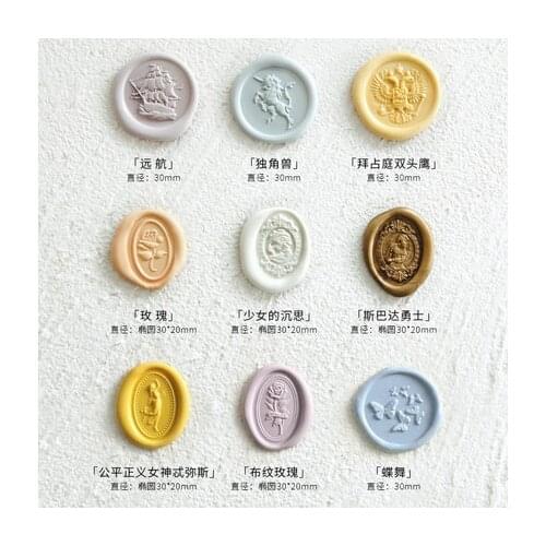 Special Wax Seal Handbook Lacquer Seal Chapter Head Envelope Sealing Wax Stamp Greeting Card Invitation Gift Handbook Seal