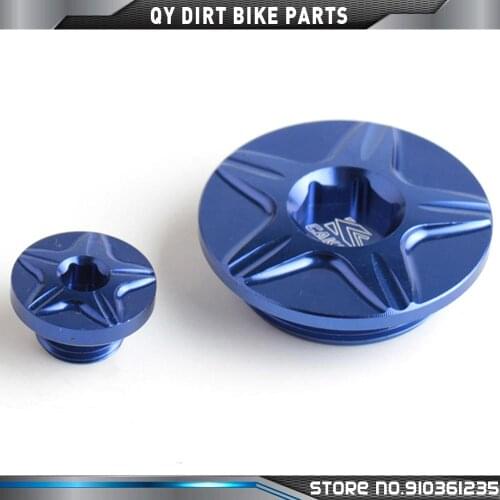 BLUE CNC Billet Engine Timing Plug Set For Yamaha YZ250F WR250R YZ450F WR250F WR450F Dirt Bike Motocross Off Road FREE SHIPPING