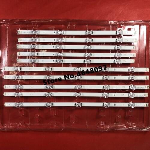 10 Pieces LG50LB5620 LC500DUE(FG)(A4) LED strip for LG Innotek DRT 3.0 50"_A/B 6916L 1736A 1735A 1978A 1979A