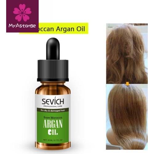 Hair care nourishing oil 100% pure argan oil for dry damaged hair professional care as hair conditioner to soothing moisturizing
