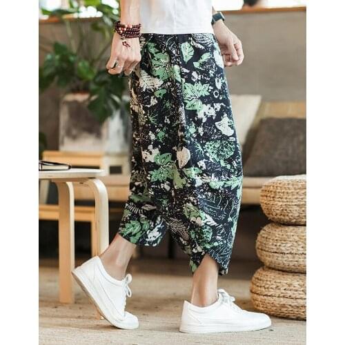 Viankani Men's Cropped Trousers