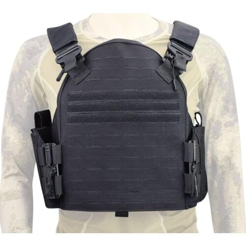 Military Tactical Plate Carrier Vest Laser Cut Combat Molle Vest Outdoor Airsoft Protective Gear CS Paintball Hunting Body Armor