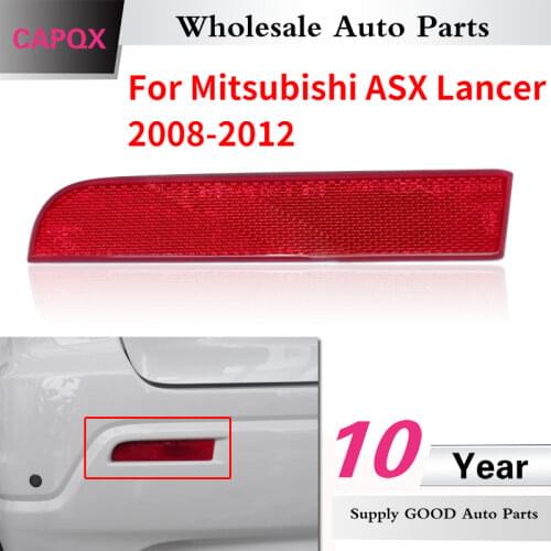 CAPQX Rear Brake light For Mitsubishi ASX Lancer 2008-2012 Rear Bumper Reflector light rear fog lamp foglight