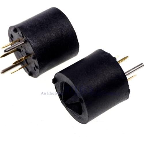 1 Piece TO-18 Burn-In Socket 4 Pin Aging Test Sockets TO Pin Circle Device 0.100" DIA Axial Leads Cross 612-1042314