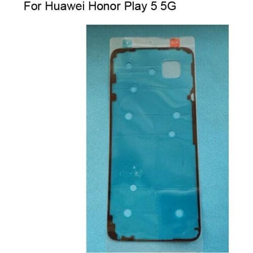 2PCs For Huawei Honor Play 5 5G Back Cover Adhesive Play5 Rear Back Battery Cover Adhesive Glue Door Sticker Adhesive