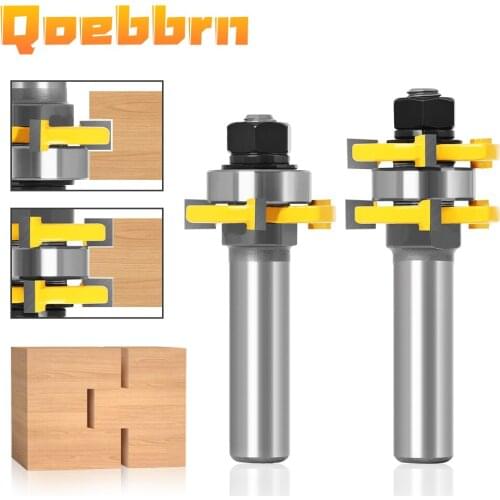 3 teeth T tenon knife jigsaw floor knife woodworking milling cutter engraving machine tool head 3 teeth T tenon knife