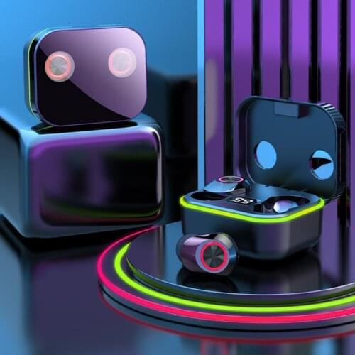 M8 Wireless Earphones V5.0+EDR TWS In-ear Mini Bluetooth5.0 Earphones for Outdoor,sports,office,travel