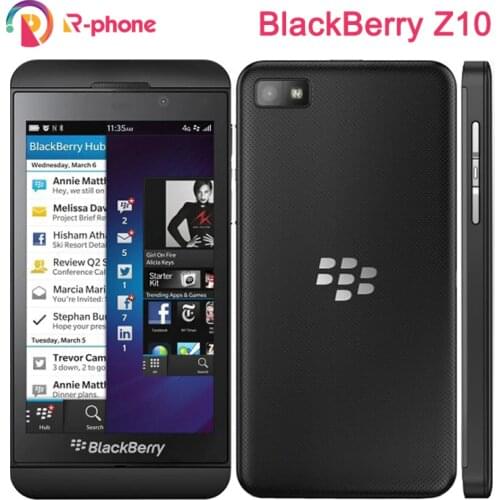 Original Refurbished Blackberry Z10 Dual core GPS WiFi 8MP 4.2" 2GB RAM 16GB ROM Unlocked Phone