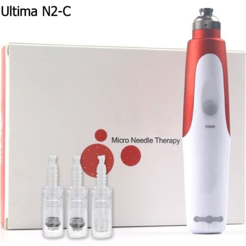 Electric Ultima N2-C Derma Pen Bayonet Needle Cartridge Skin Care Kit Microneedling Pen Tattoo Needles Mesotherapy Facial Tools