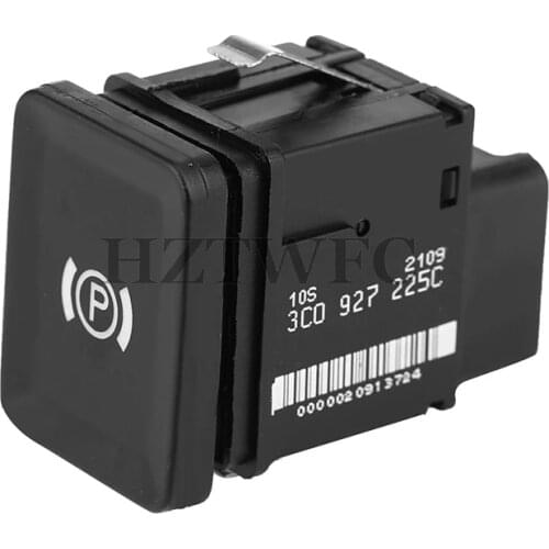 Electronic Handbrake Parking Switch Brake Button For VW Passat R36 B6 C6 CC Auto 3C0927225C / 3C0927225B Best Quality